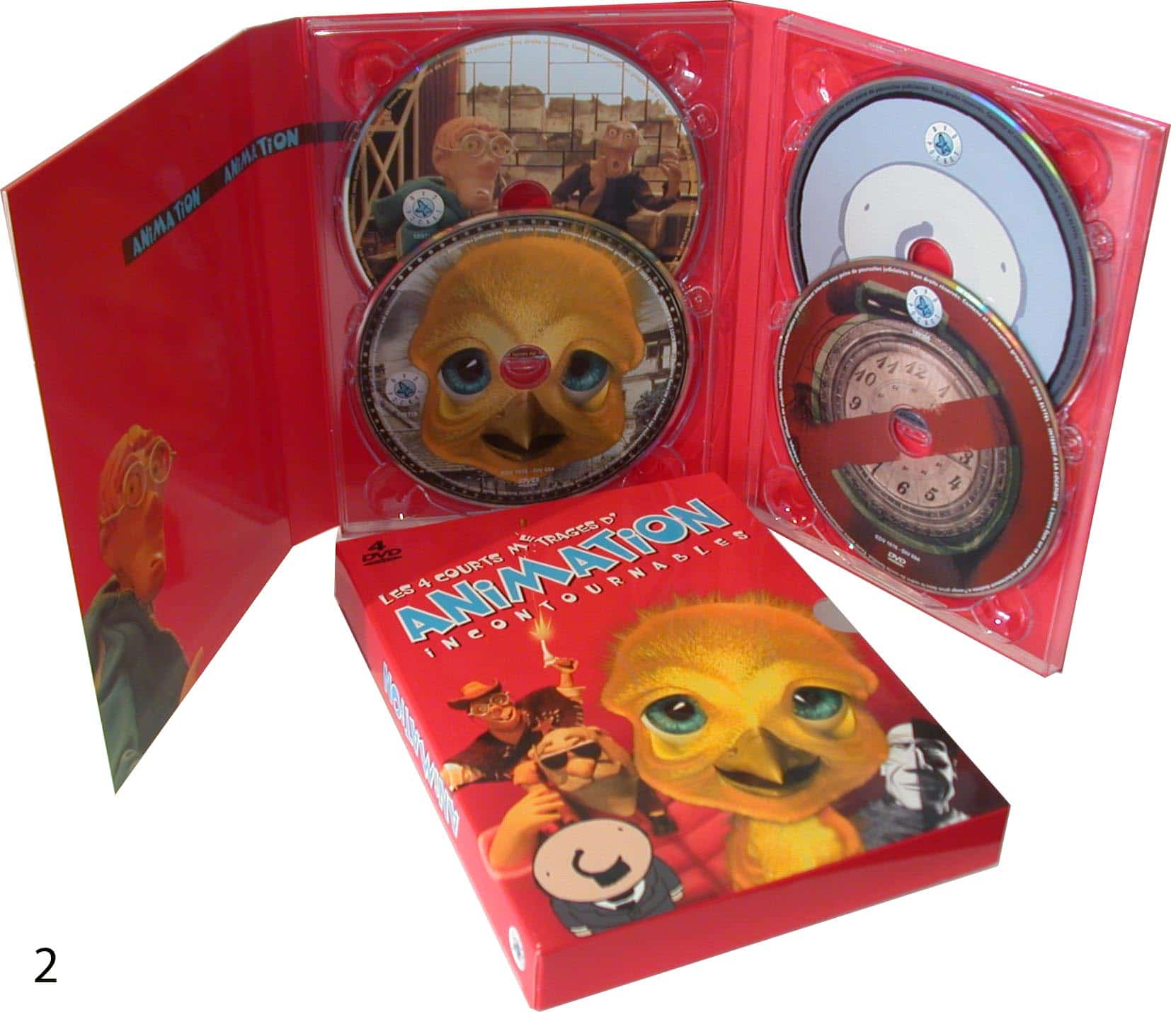 2 DVDigipack Double Push